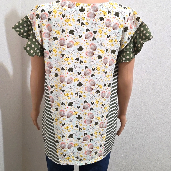Matilda Jane Multi Pattern Top - Picture 2 of 7